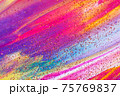Glittering abstract painted background. 75769837