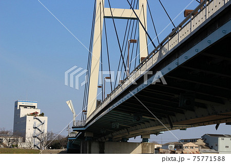 上津大橋　伊丹市　藻川　兵庫県 75771588
