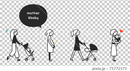 小人物媽媽和寶寶 75772573