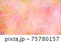 春の水彩の筆の跡、背景素材、テクスチャ 75780157