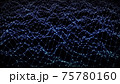 青のネットワークイメージ 75780160