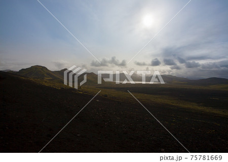 Landmannalaugar area landscape, Fjallabak Nature Reserve, Iceland Landmannalaugar area landscape, Fjallabak Nature Reserve, Iceland 75781669