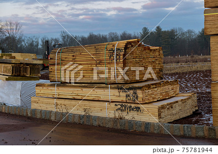 Stack of group in new construction materials for buildings Stack of group in new construction materials for buildings 75781944