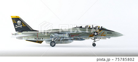 プラモデル タミヤ 1/48 グラマン F-14A トムキャット 白背景4 プラモデル タミヤ 1/48 グラマン F-14A トムキャット 白背景4 75785802