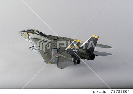 プラモデル タミヤ 1/48 グラマン F-14A トムキャット 白背景5 75785804