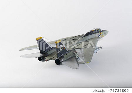 プラモデル タミヤ 1/48 グラマン F-14A トムキャット 白背景6 プラモデル タミヤ 1/48 グラマン F-14A トムキャット 白背景6 75785806
