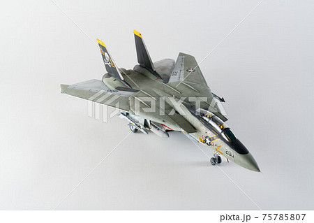 プラモデル タミヤ 1/48 グラマン F-14A トムキャット 白背景7 プラモデル タミヤ 1/48 グラマン F-14A トムキャット 白背景7 75785807