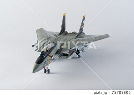 プラモデル タミヤ 1/48 グラマン F-14A トムキャット 白背景9 75785809