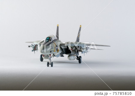プラモデル タミヤ 1/48 グラマン F-14A トムキャット 白背景10 75785810