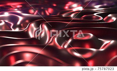 波紋 金属 水面 赤 [別Verあり] 75787023