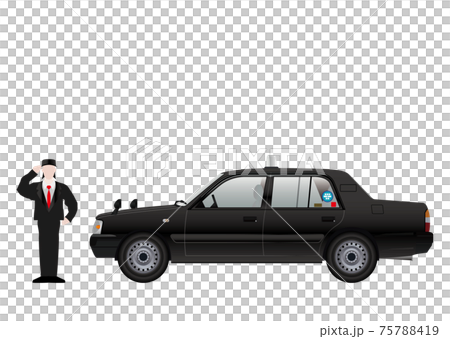 Taxi driver and taxi 75788419