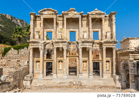 Celsius Library in Ephesus, Turkey 75789028