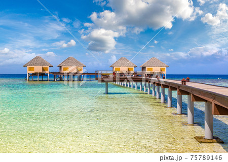 Water Villas (Bungalows) in the Maldives Water Villas (Bungalows) in the Maldives 75789146