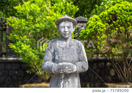 Tomb of Khai Dinh in Hue, Vietnam Tomb of Khai Dinh in Hue, Vietnam 75789200