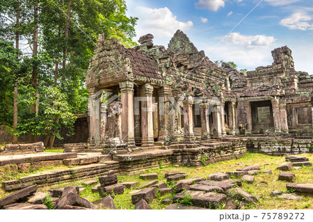 Preah Khan temple in Angkor Wat 75789272