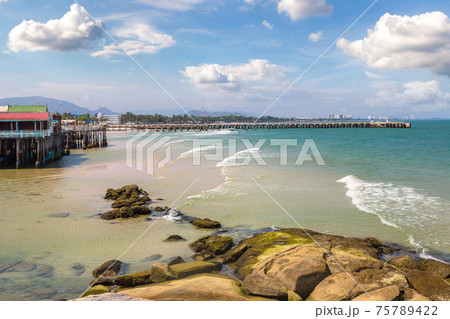 Hua Hin beach, Thailand Hua Hin beach, Thailand 75789422