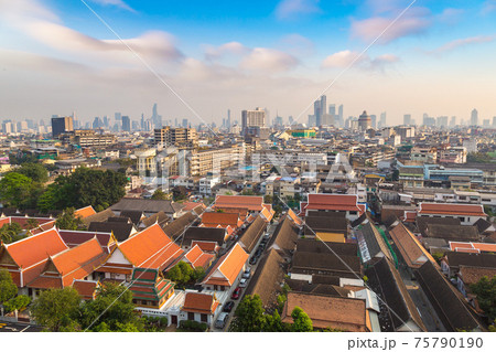Wat Saket temple in Bangkok Wat Saket temple in Bangkok 75790190