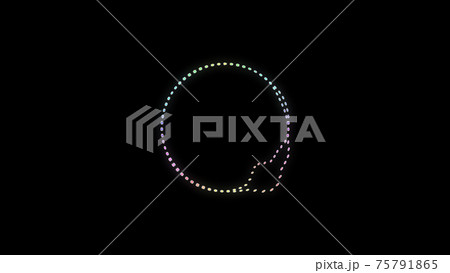 オーディオスペクトラム 円形 CG 背景 壁紙 オーディオスペクトラム 円形 CG 背景 壁紙 75791865