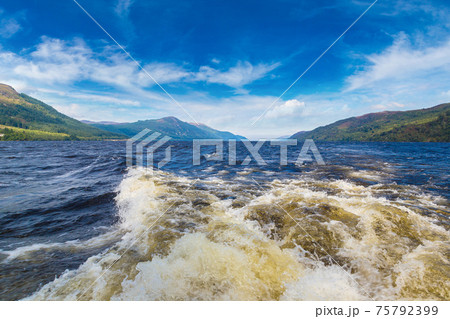 Loch Ness in Scotland 75792399