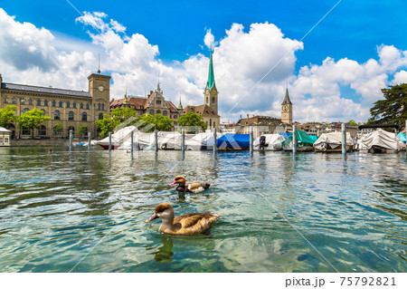 Historical part of Zurich Historical part of Zurich 75792821