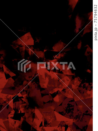 赤と黒の幻想的なテクスチャ背景 75794632