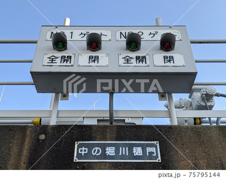 中の堀川樋門 中の堀川樋門 75795144