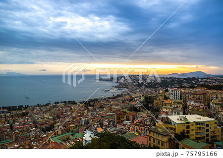 Sunset over Naples Sunset over Naples 75795166