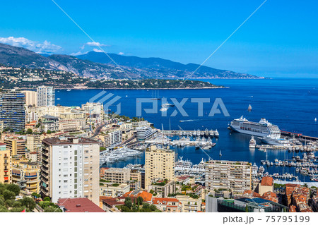 Panoramic view of Monte Carlo, Monaco Panoramic view of Monte Carlo, Monaco 75795199