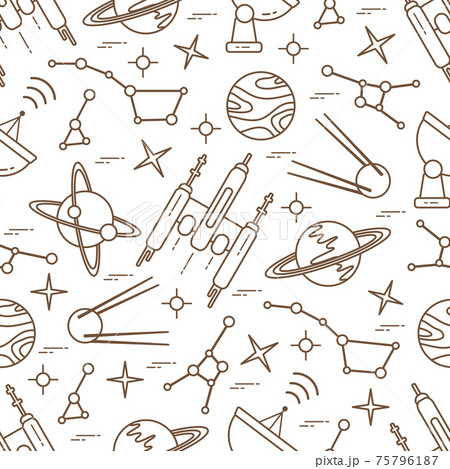 Space Vector Pattern Astronomy Science Galaxy 75796187