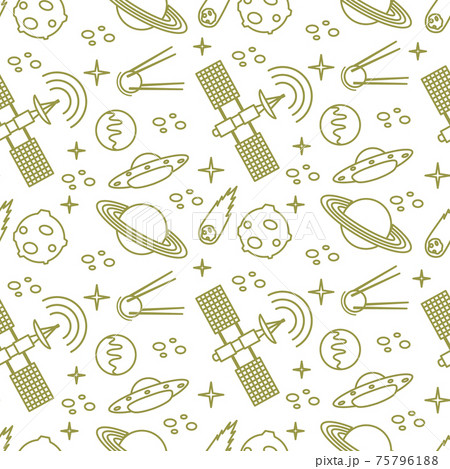 Space Vector Pattern Astronomy Science Galaxy UFO 75796188