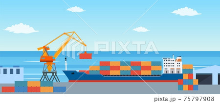 Metropolis cargo seaport 75797908