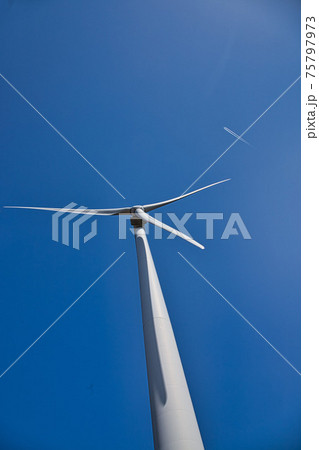 北潟湖畔ー風車 北潟湖畔ー風車 75797973