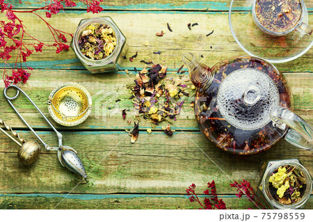 Delicious herbal tea 75798559