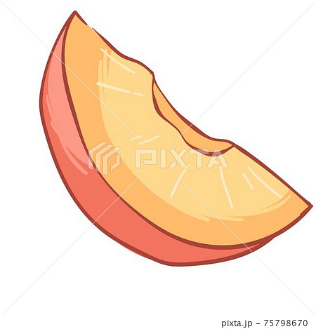 Nectarine or peach, apricots big juicy slices 75798670