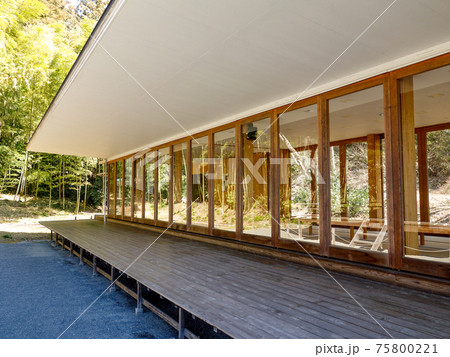 伝統芸能伝承館 森舞台　能楽堂　登米町 75800221