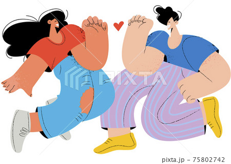 Having fun, enjoying togetherness, couple concept Having fun, enjoying togetherness, couple concept 75802742