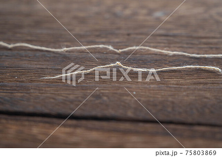 麻ひも 結び目 麻ひも 結び目 75803869