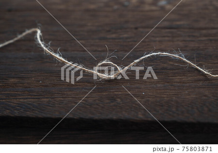 麻ひも 結び目 麻ひも 結び目 75803871