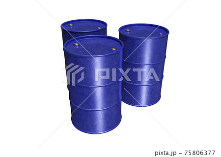 ドラム缶イメージ(透過素材) ドラム缶イメージ(透過素材) 75806377