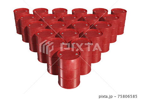 ドラム缶イメージ(白バック) ドラム缶イメージ(白バック) 75806585