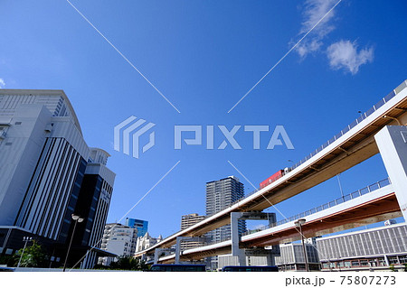 経済大動脈 国道2号線浜手バイパスと神戸都市景観 経済大動脈 国道2号線浜手バイパスと神戸都市景観 75807273