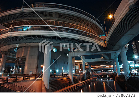 名古屋 黒川ICの夜景 75807373