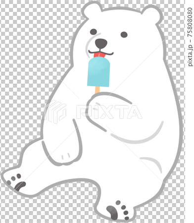 Polar bear eating ice cream Polar bear eating ice cream 75808080