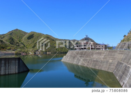 七ヶ宿ダム・七ヶ宿湖の風景 (宮城県刈田郡七ヶ宿町) 七ヶ宿ダム・七ヶ宿湖の風景 (宮城県刈田郡七ヶ宿町) 75808086