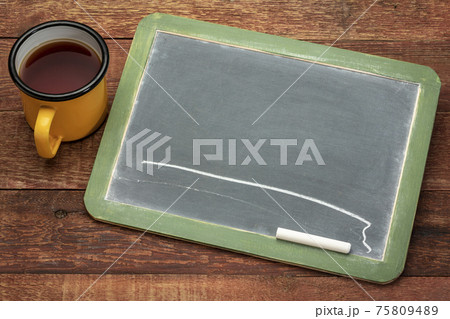 blank slate blackboard against rustic wood blank slate blackboard against rustic wood 75809489