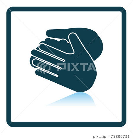 Hand Washing Icon 75809731
