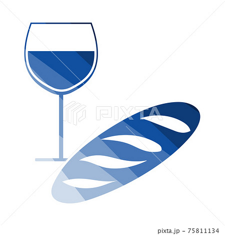 Easter Wine And Bread Icon Easter Wine And Bread Icon 75811134