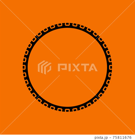 Bike Tyre Icon 75811676