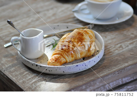 croissant , French croissant or French bread croissant , French croissant or French bread 75811752