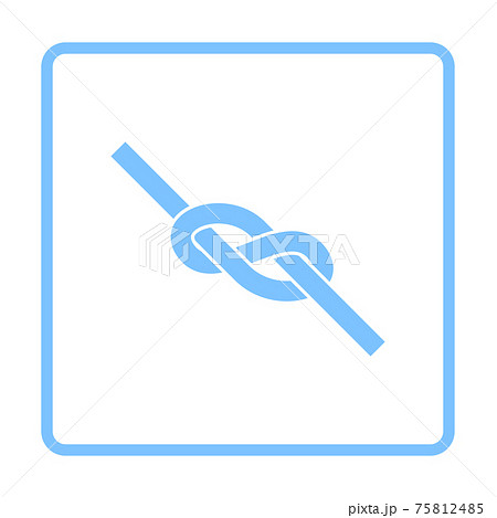 Alpinist Rope Knot Icon 75812485